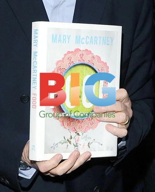 Paul McCartney at 'Food' book launch