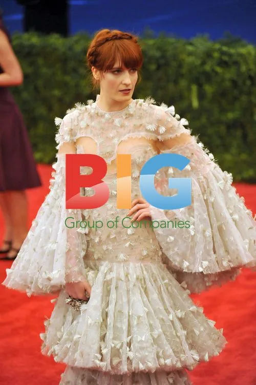 Florence Welch at Costume Institute Gala