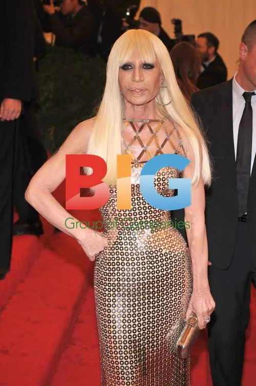 Donatella Versace at Costume Institute Gala