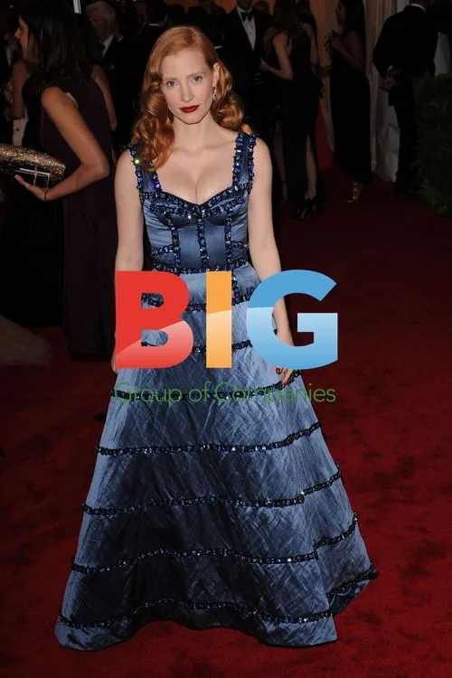 Jessica Chastain at Met Gala 2012
