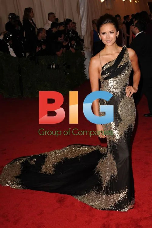 Nina Dobrev at Met Gala 2012