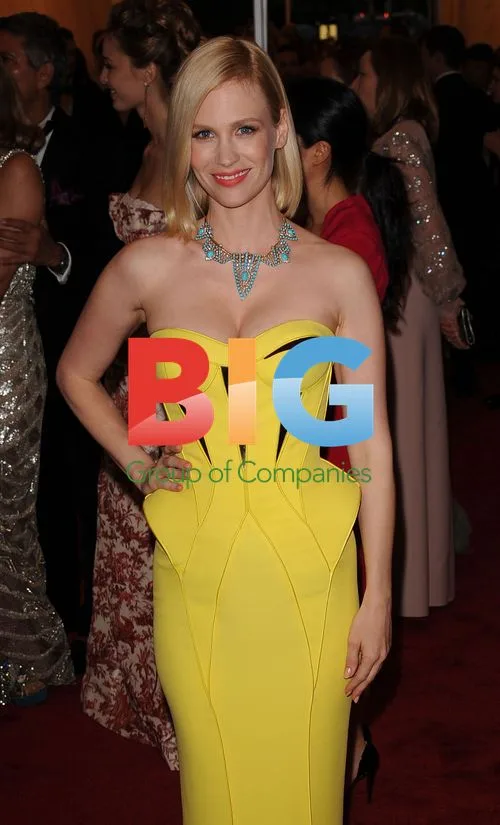 January Jones at Schiaparelli and Prada Gala
