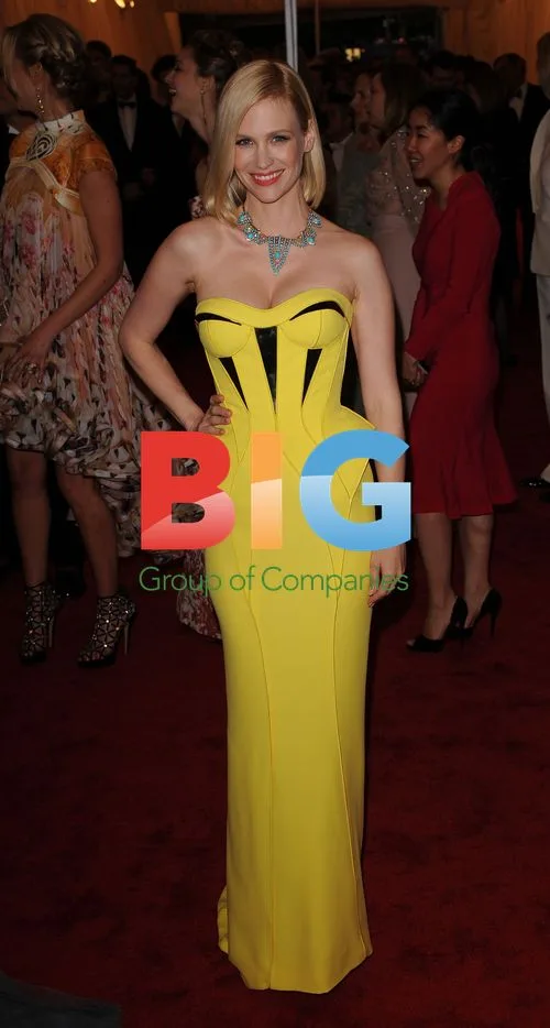 January Jones at Met Gala