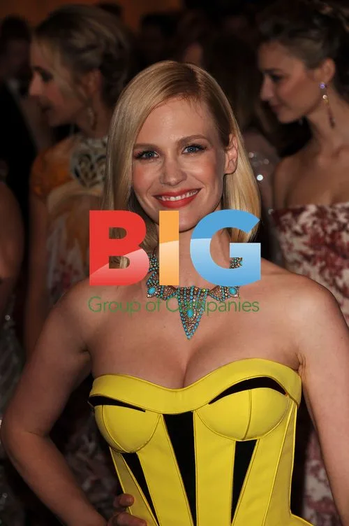 January Jones at Costume Institute Gala