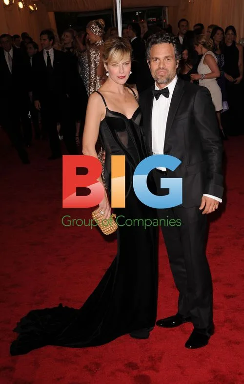 Sunrise Coigney and Mark Ruffalo at Schiaparelli and Prada Gala