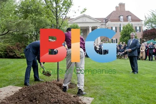Prince Harry Plants Tree at British Embassy