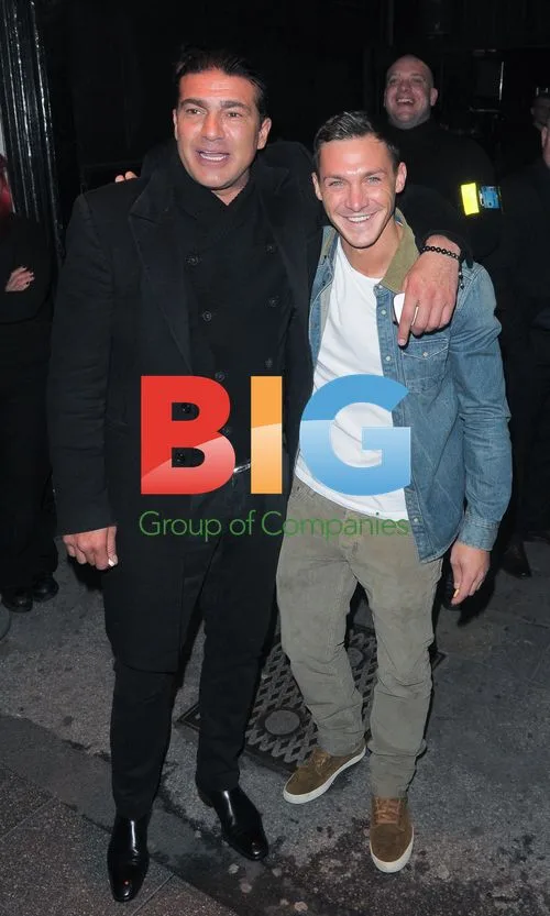 Tamer Hassan And Kirk Norcross At Sugarhut