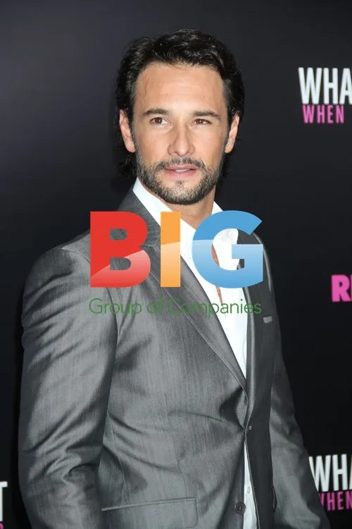 Rodrigo Santoro at 'What to Expect' Premiere