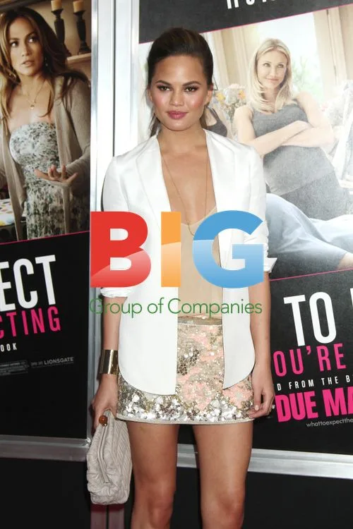 Christine Teigen at "What to Expect" Premiere