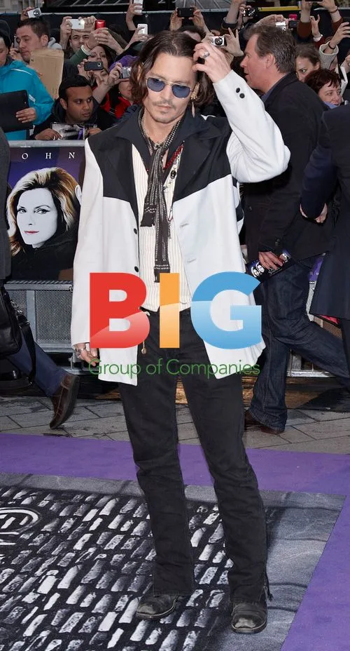 Johnny Depp at Dark Shadows Premiere