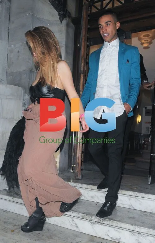 Lucien Laviscount Seen With Mystery Blonde