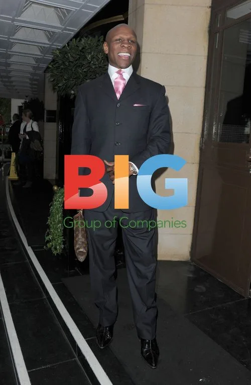 Chris Eubanks outside The Dorchester Hotel