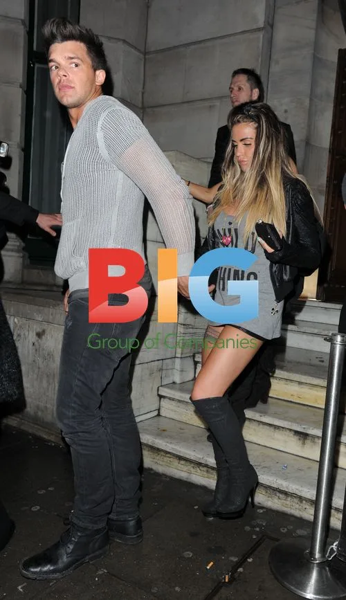Katie Price and Leandro Penna Night Out
