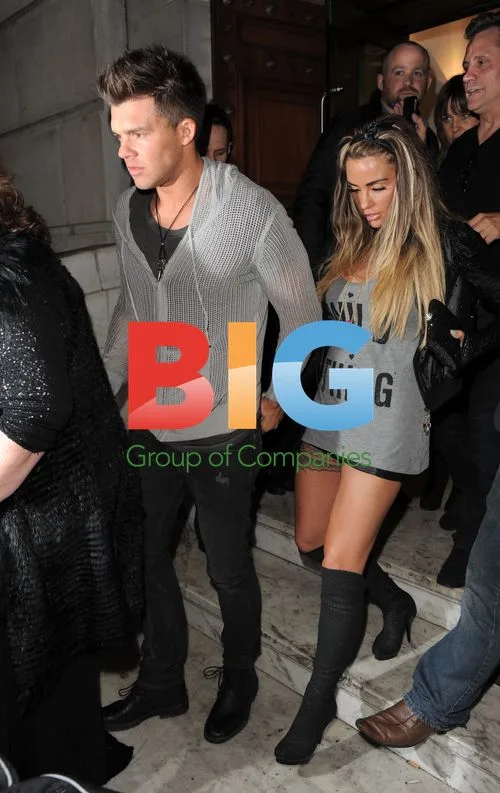 Katie Price and Leandro Penna
