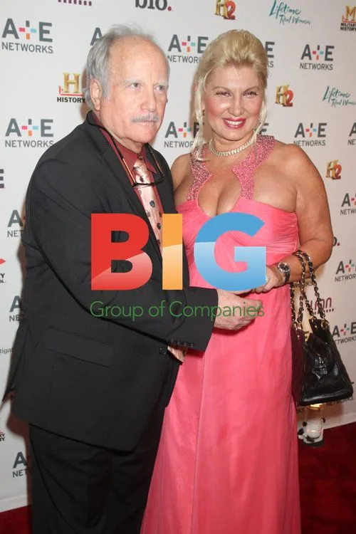 Richard Dreyfuss and Svetlana Erokhin at A&E 2012 Upfront