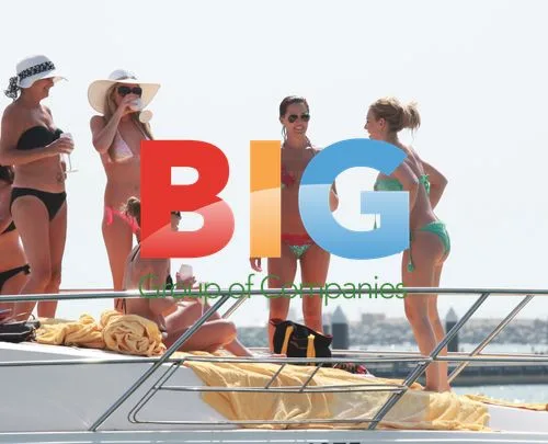 Danielle Lloyd on Hen Weekend in Dubai