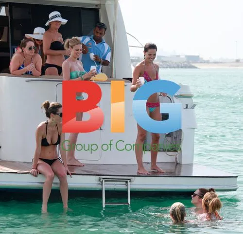 Danielle Lloyd Enjoys Hen Weekend in Dubai