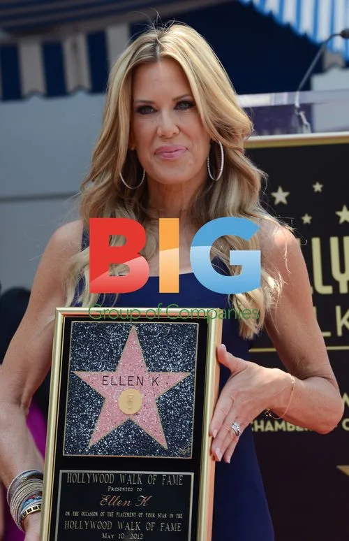 Ellen K Receives Hollywood Walk of Fame Star