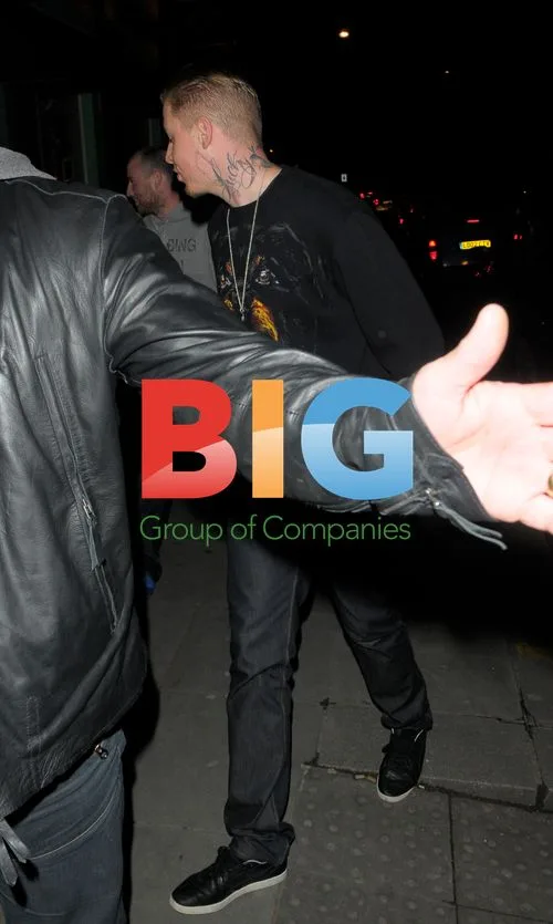 Professor Green's Night Out in Chelsea