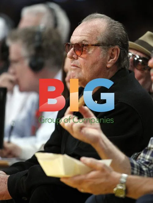 Jack Nicholson at Lakers Game
