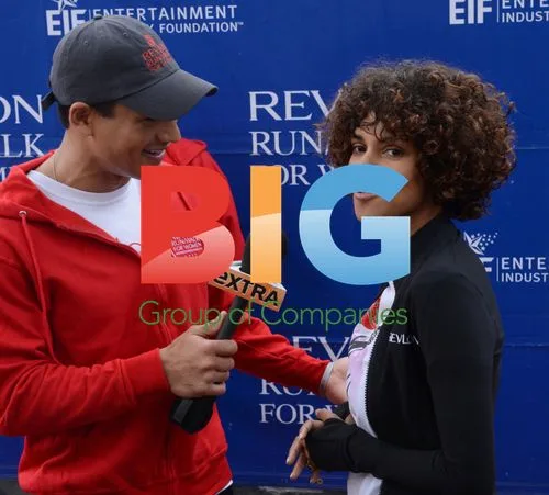 Halle Berry and Mario Lopez at EIF Revlon Run/Walk