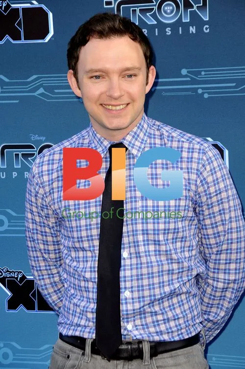 Nate Corddry at 'TRON: Uprising' Press Event