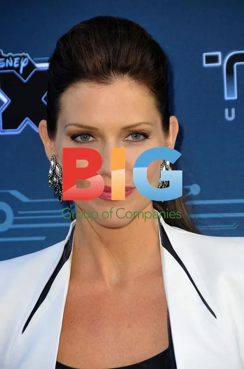 Tricia Helfer at 'TRON: Uprising' Press Event