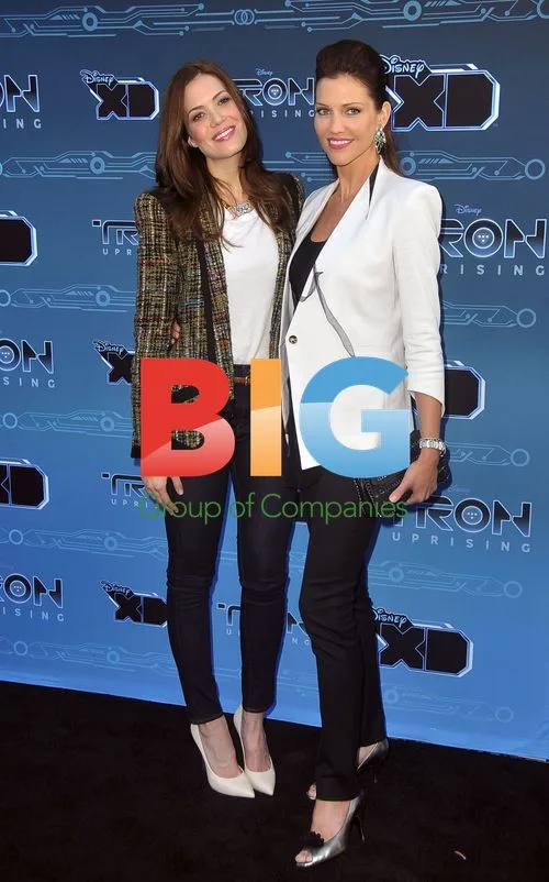 Mandy Moore & Tricia Helfer at 'TRON: Uprising' Event