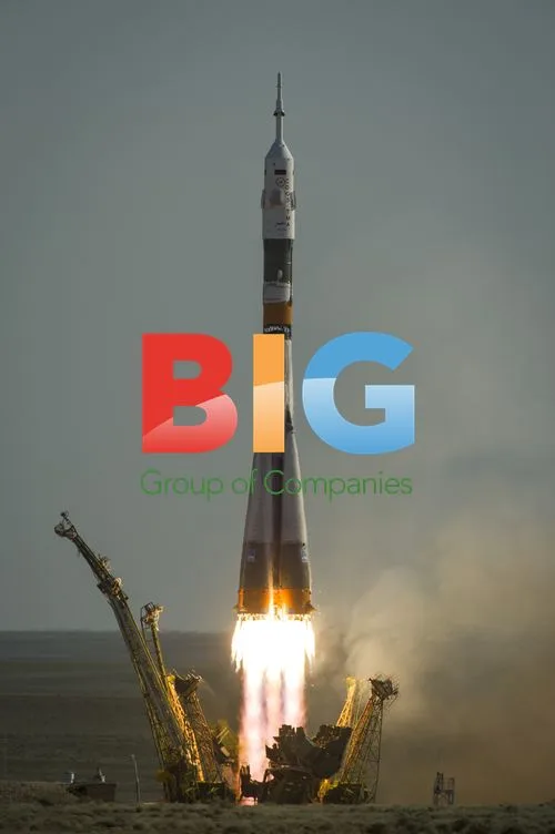 Soyuz TMA-04M rocket launch from Baikonur Cosmodrome