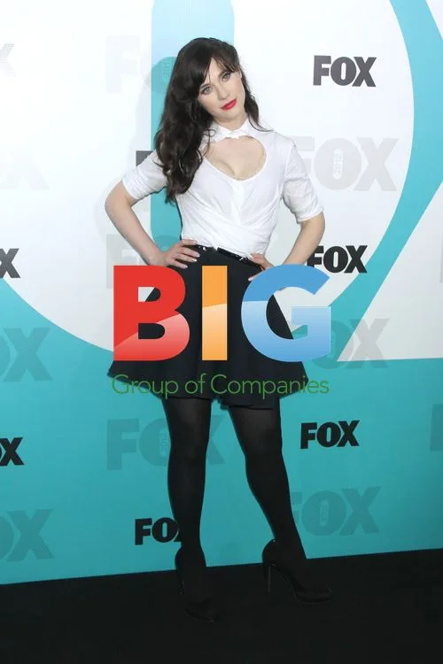 Zooey Deschanel at Fox 2012 Party