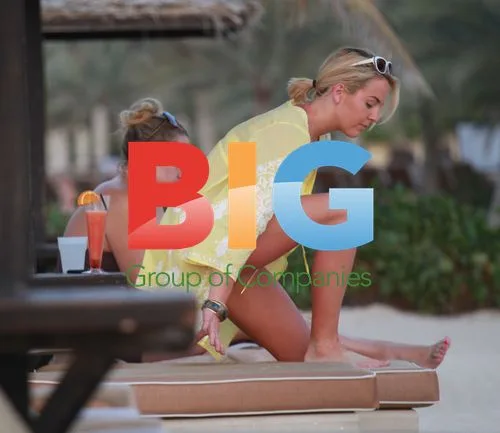 Lydia Bright Relaxes in Dubai