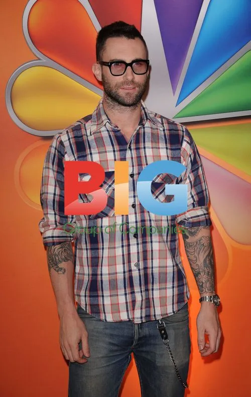 Adam Levine at NBC Upfront 2012