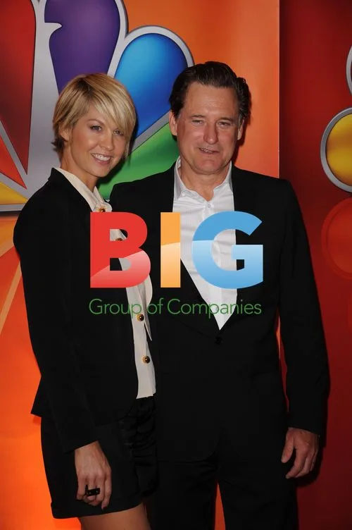 Jenna Elfman and Bill Pullman at NBC Upfront 2012