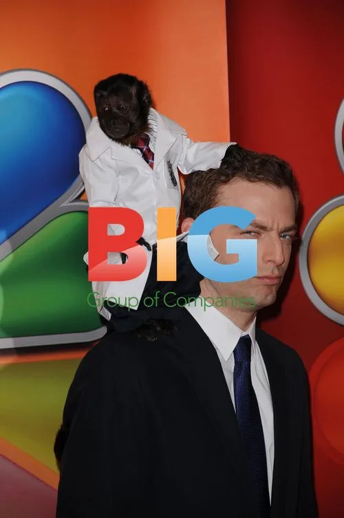 Justin Kirk at NBC Upfront in NYC