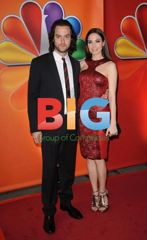 Cris D`Elia, Whitney Cummings at NBC Upfront