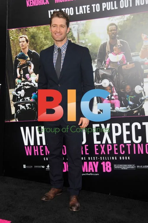 Matthew Morrison at What To Expect Premiere