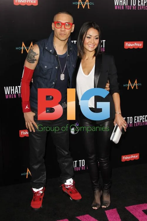 Taboo at 'What To Expect' Premiere