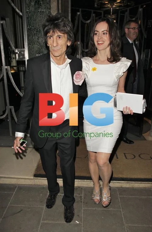 Ronnie Wood at Curie Fundraiser
