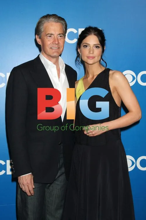 Kyle MacLachlan and Janet Montgomery at CBS Upfront
