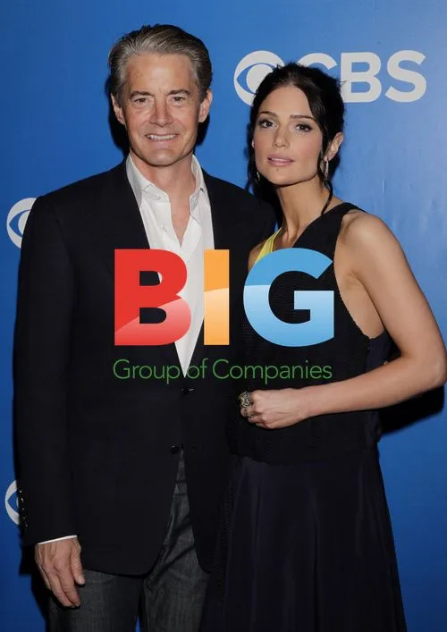 Kyle MacLachlan and Janet Montgomery at CBS Upfronts