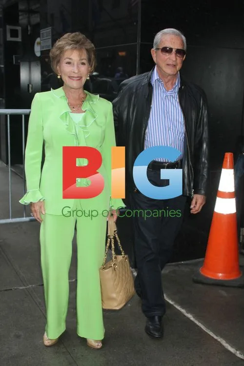 Judge Judy and Husband at GMA