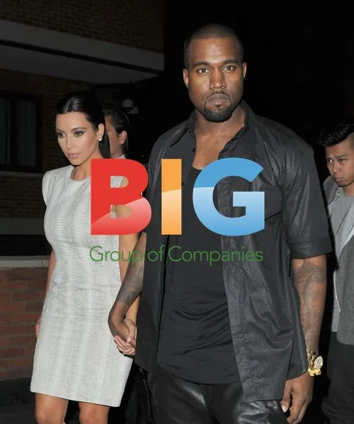 Kim Kardashian, Kanye West and Rita Ora in London