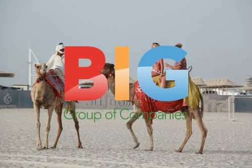 Lydia Bright Enjoys Camel Ride in Dubai