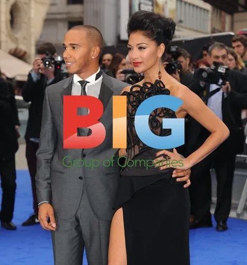 Lewis Hamilton & Nicole Sherzinger at Men In Black 3 Premiere