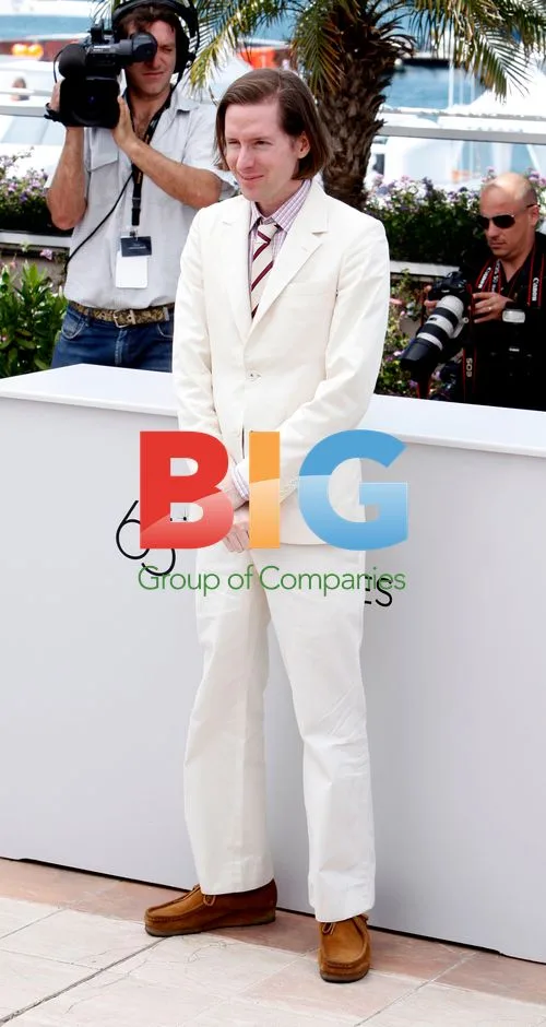 Wes Anderson at Cannes "Moonrise Kingdom" Photocall