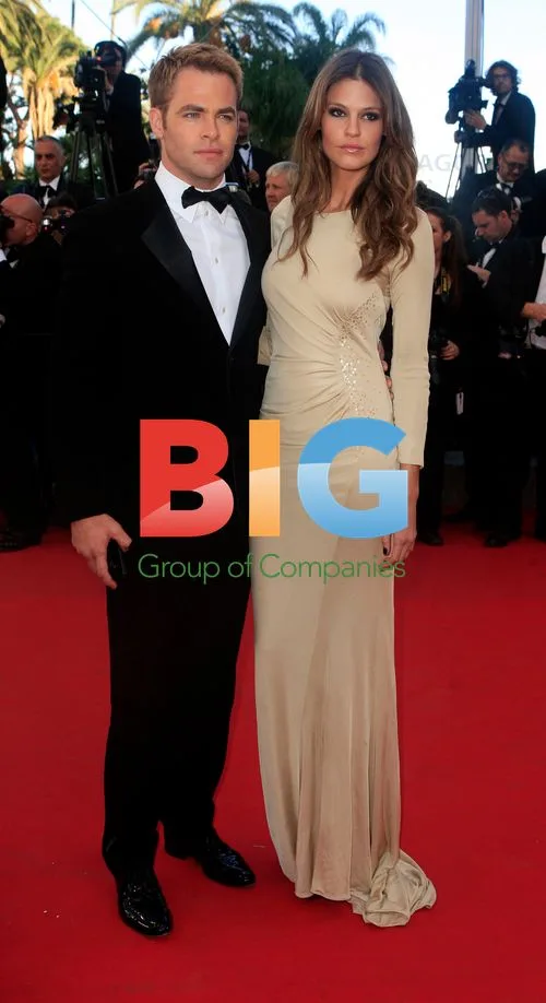Chris Pine at Cannes Film Festival Premiere