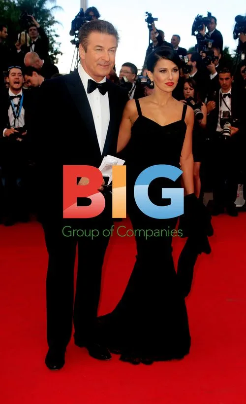 Alec Baldwin and Hilaria Thomas at Cannes Film Festival