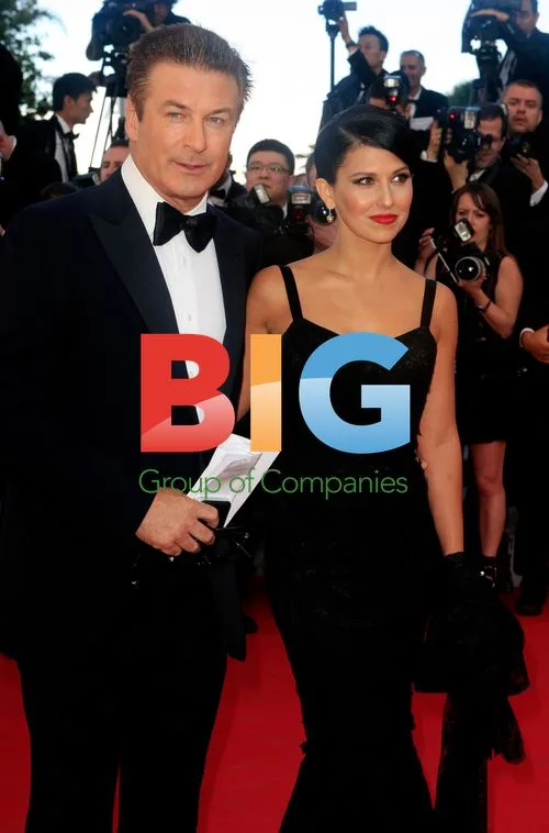 Alec Baldwin and Hilaria Thomas at Cannes Film Fest