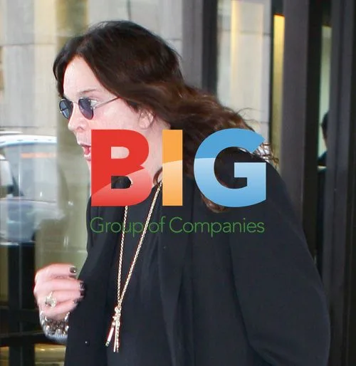 Ozzy Osbourne Leaving Hotel
