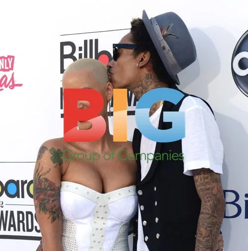 Amber Rose and Wiz Khalifa at 2012 Billboard Music Awards